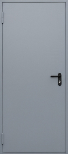 Дверь входная оцинкованная